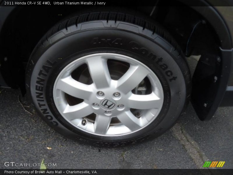 Urban Titanium Metallic / Ivory 2011 Honda CR-V SE 4WD
