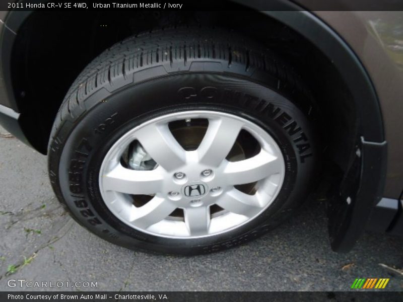 Urban Titanium Metallic / Ivory 2011 Honda CR-V SE 4WD