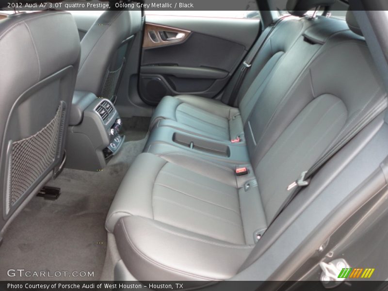  2012 A7 3.0T quattro Prestige Black Interior