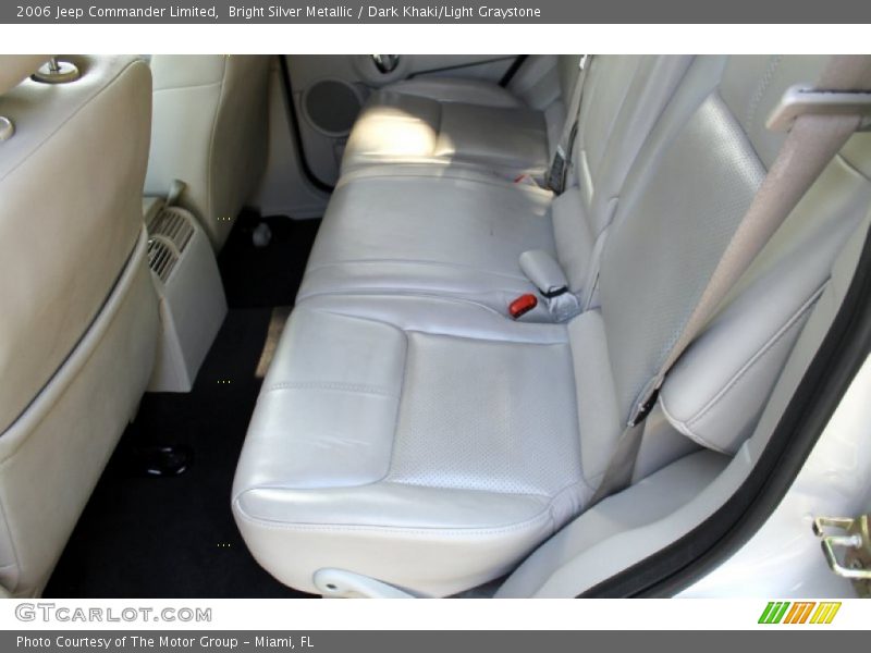 Bright Silver Metallic / Dark Khaki/Light Graystone 2006 Jeep Commander Limited