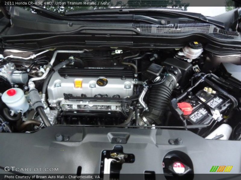 Urban Titanium Metallic / Ivory 2011 Honda CR-V SE 4WD