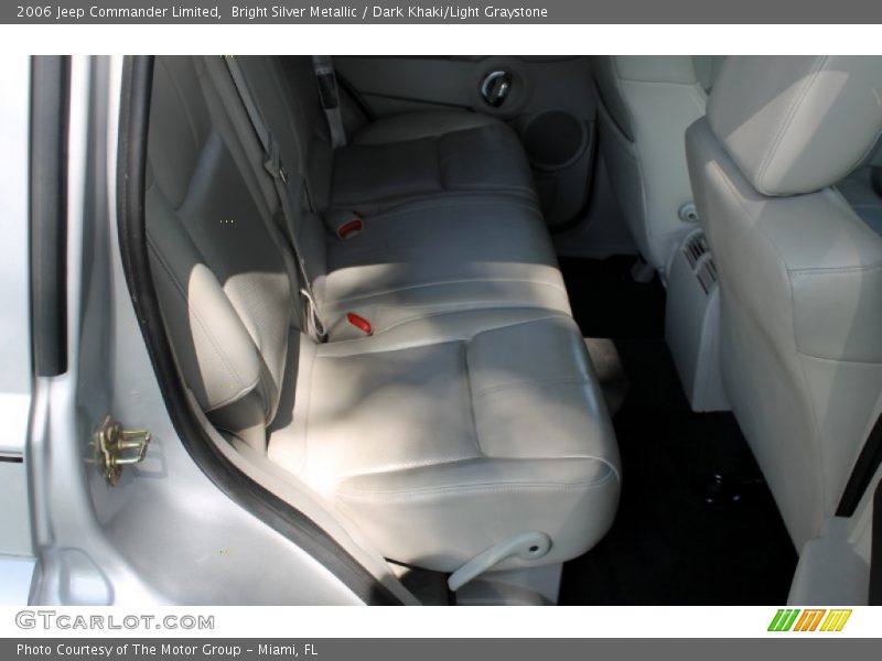 Bright Silver Metallic / Dark Khaki/Light Graystone 2006 Jeep Commander Limited