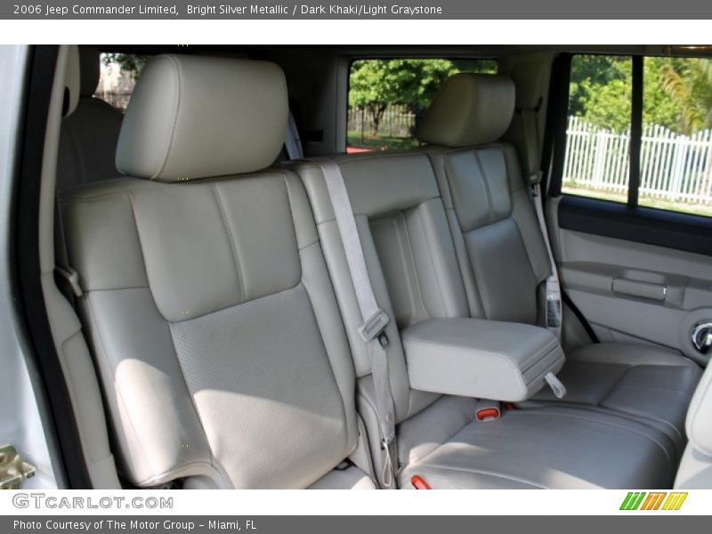 Bright Silver Metallic / Dark Khaki/Light Graystone 2006 Jeep Commander Limited