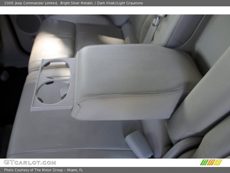 Bright Silver Metallic / Dark Khaki/Light Graystone 2006 Jeep Commander Limited