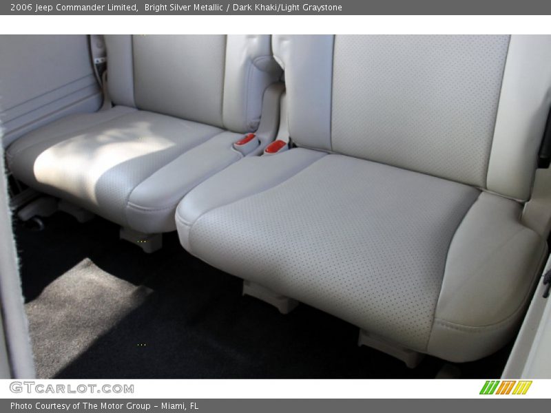 Bright Silver Metallic / Dark Khaki/Light Graystone 2006 Jeep Commander Limited