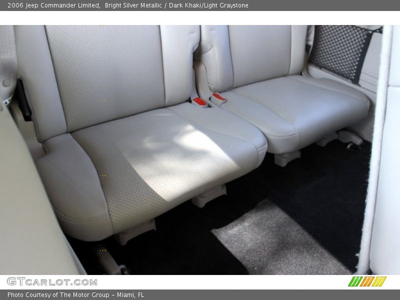 Bright Silver Metallic / Dark Khaki/Light Graystone 2006 Jeep Commander Limited