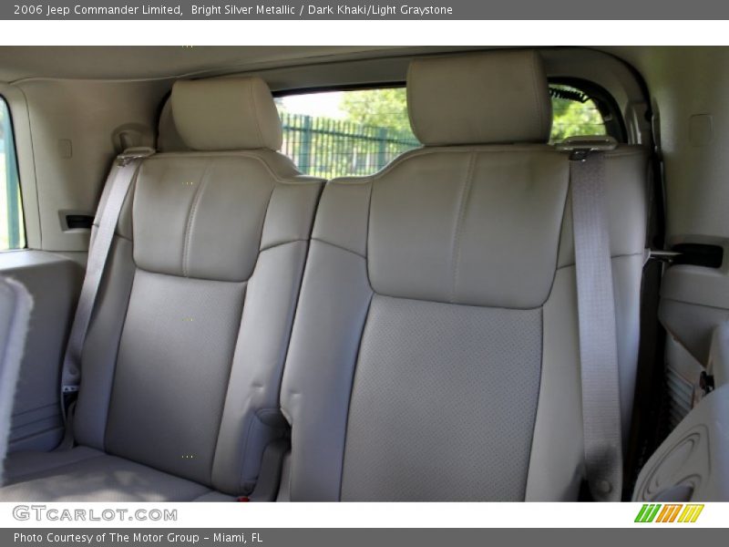 Bright Silver Metallic / Dark Khaki/Light Graystone 2006 Jeep Commander Limited