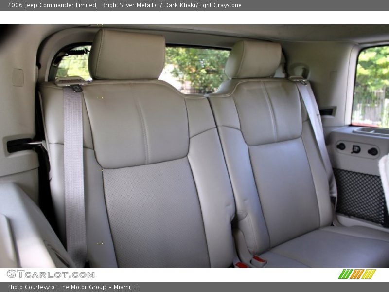 Bright Silver Metallic / Dark Khaki/Light Graystone 2006 Jeep Commander Limited