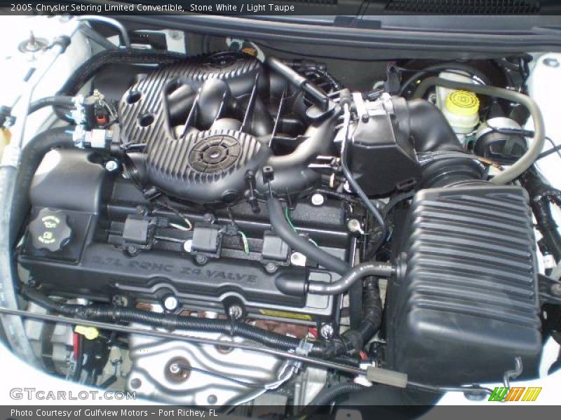 Stone White / Light Taupe 2005 Chrysler Sebring Limited Convertible
