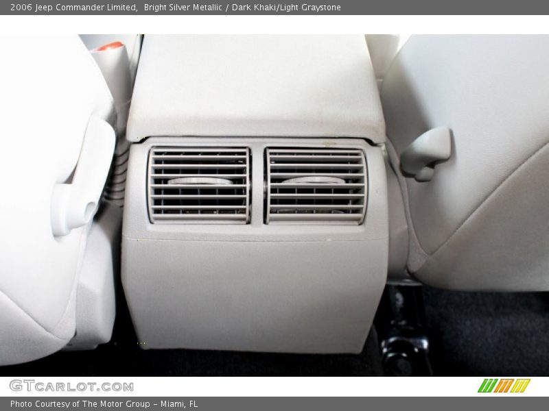 Bright Silver Metallic / Dark Khaki/Light Graystone 2006 Jeep Commander Limited