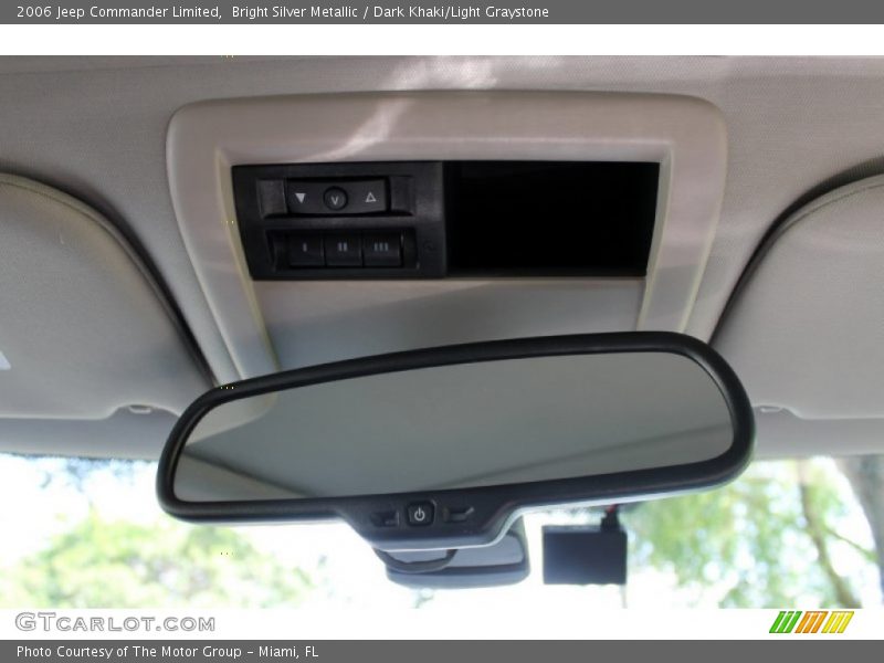 Bright Silver Metallic / Dark Khaki/Light Graystone 2006 Jeep Commander Limited