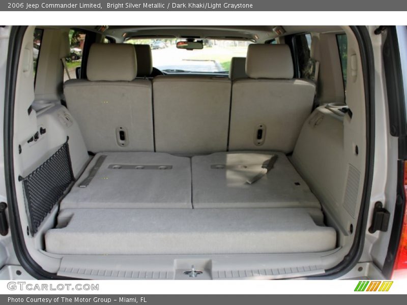 Bright Silver Metallic / Dark Khaki/Light Graystone 2006 Jeep Commander Limited