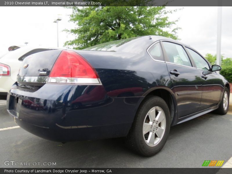 Imperial Blue Metallic / Ebony 2010 Chevrolet Impala LT