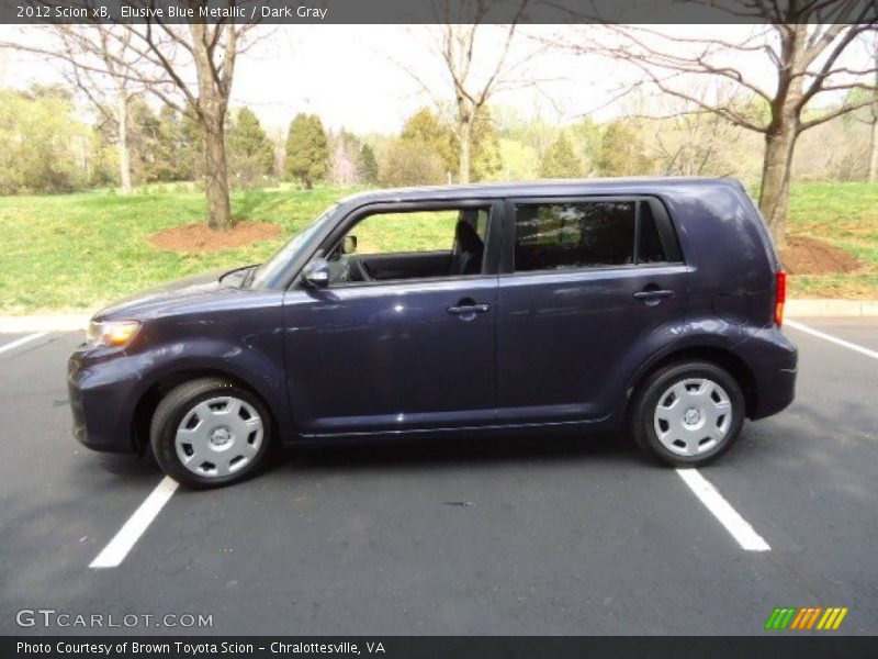 Elusive Blue Metallic / Dark Gray 2012 Scion xB