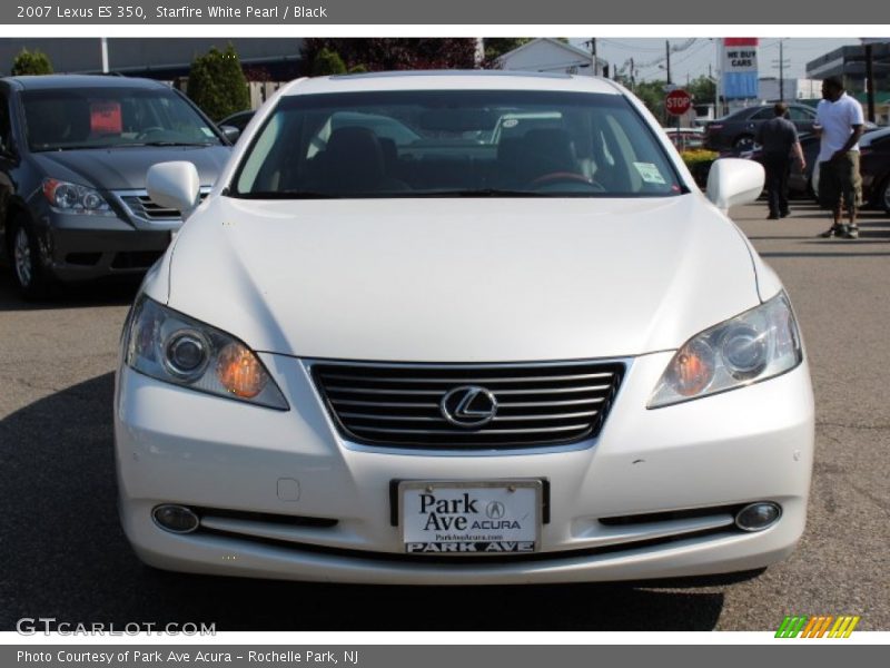 Starfire White Pearl / Black 2007 Lexus ES 350
