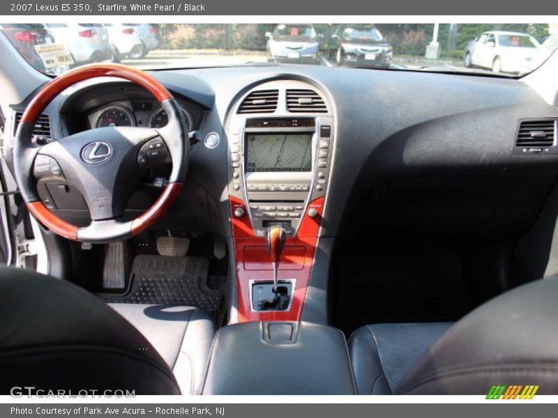Starfire White Pearl / Black 2007 Lexus ES 350