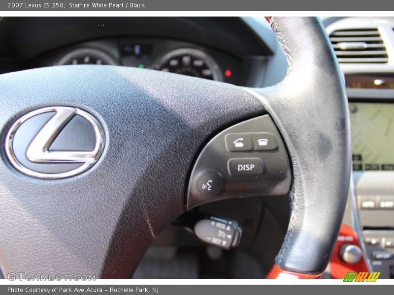 Starfire White Pearl / Black 2007 Lexus ES 350