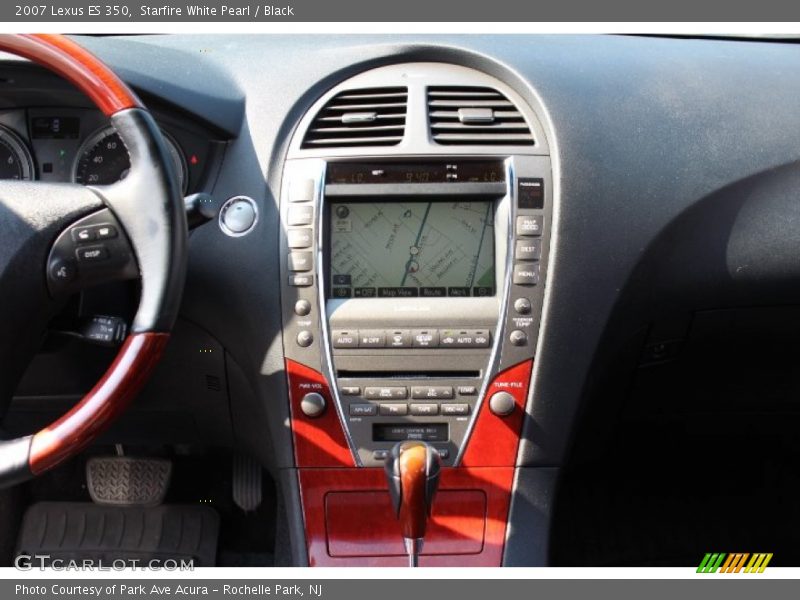Starfire White Pearl / Black 2007 Lexus ES 350