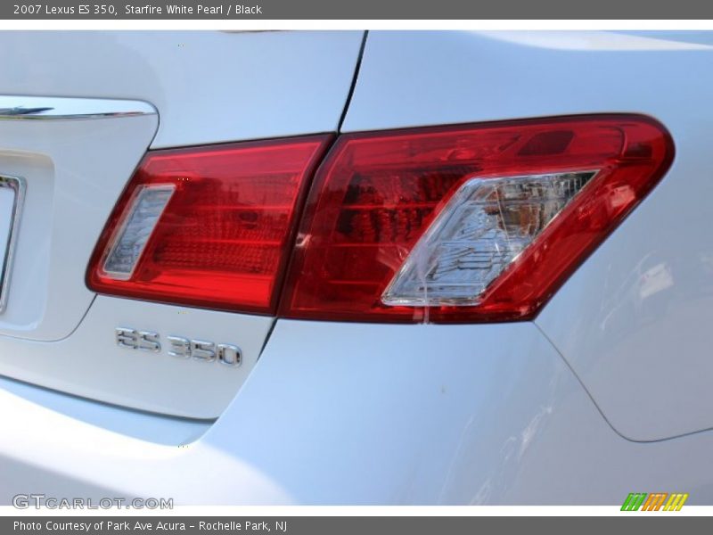 Starfire White Pearl / Black 2007 Lexus ES 350