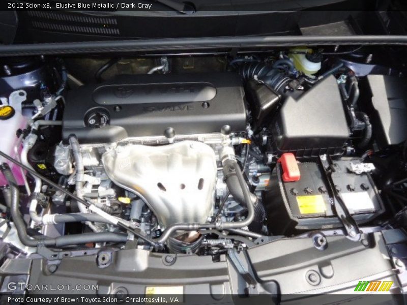 Elusive Blue Metallic / Dark Gray 2012 Scion xB