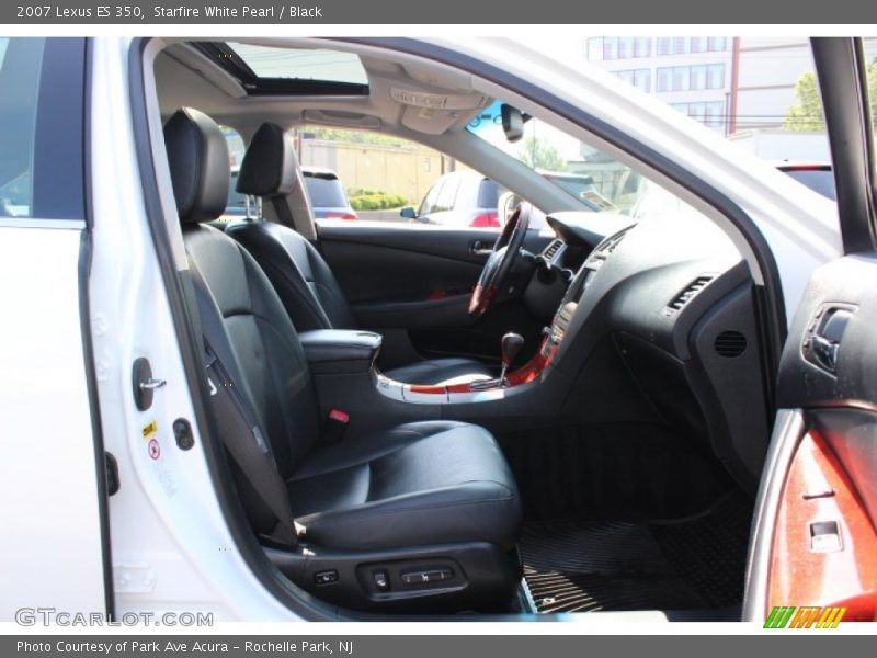 Starfire White Pearl / Black 2007 Lexus ES 350