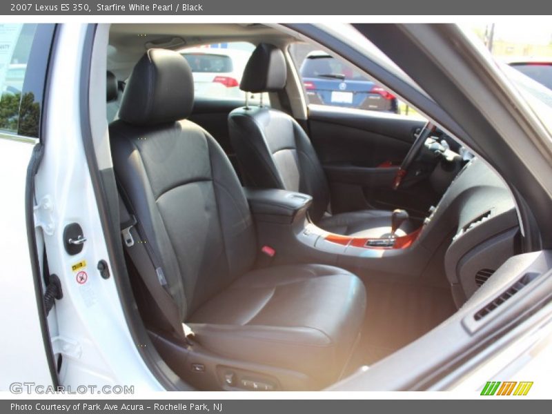 Starfire White Pearl / Black 2007 Lexus ES 350