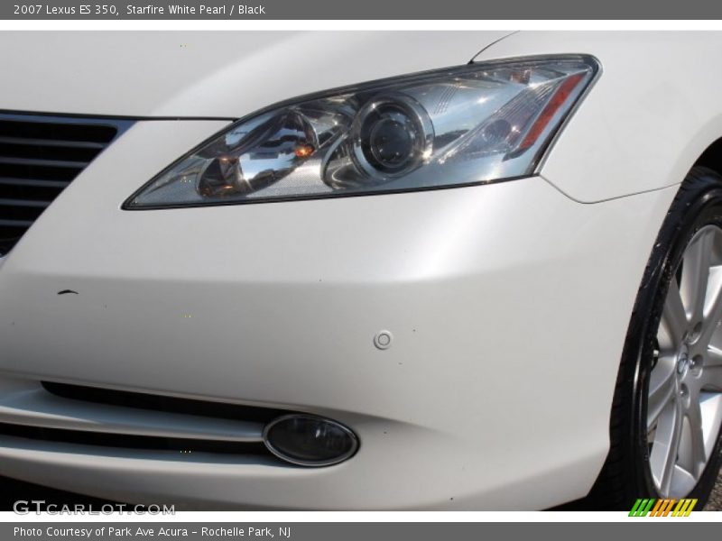 Starfire White Pearl / Black 2007 Lexus ES 350