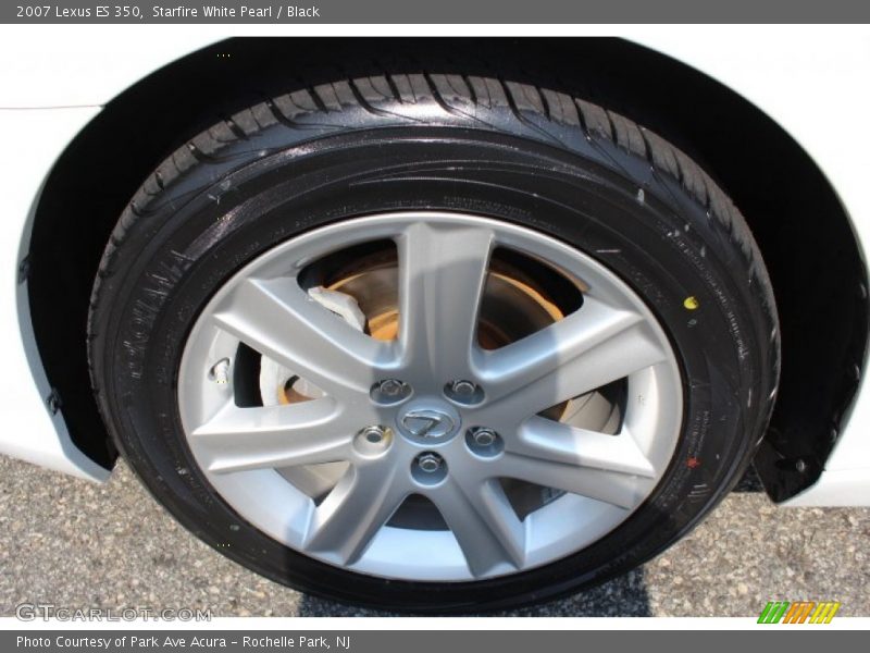Starfire White Pearl / Black 2007 Lexus ES 350
