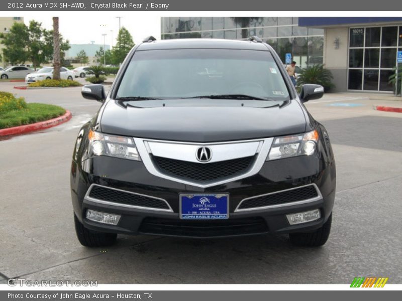 Crystal Black Pearl / Ebony 2012 Acura MDX SH-AWD