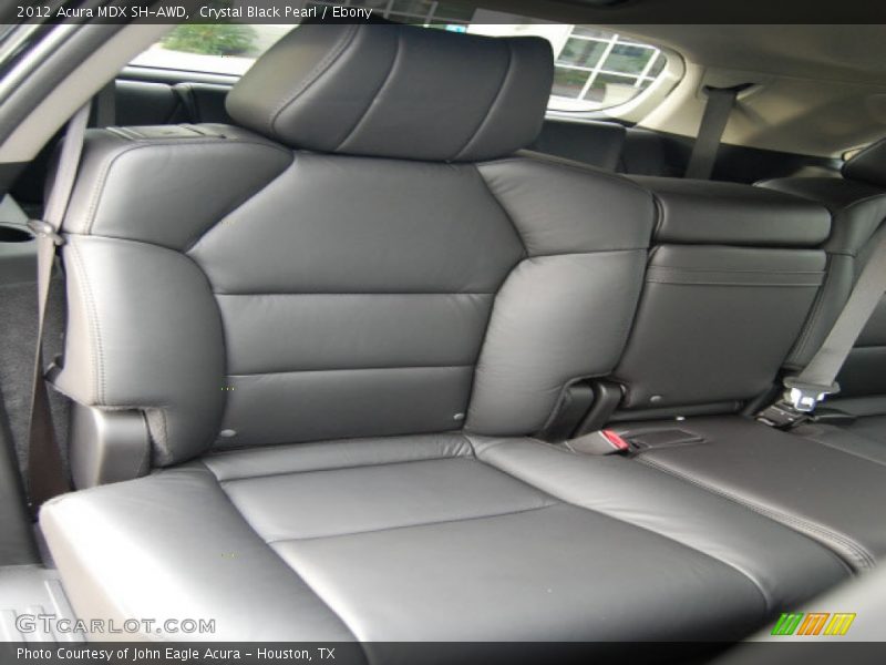 Crystal Black Pearl / Ebony 2012 Acura MDX SH-AWD