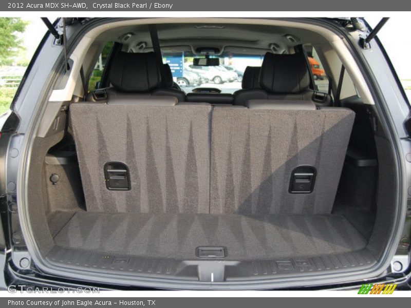 Crystal Black Pearl / Ebony 2012 Acura MDX SH-AWD