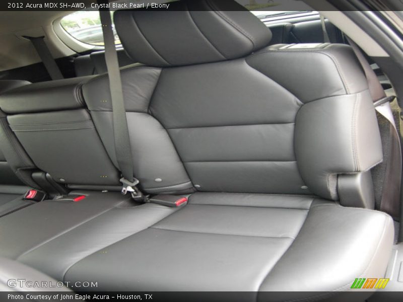 Crystal Black Pearl / Ebony 2012 Acura MDX SH-AWD