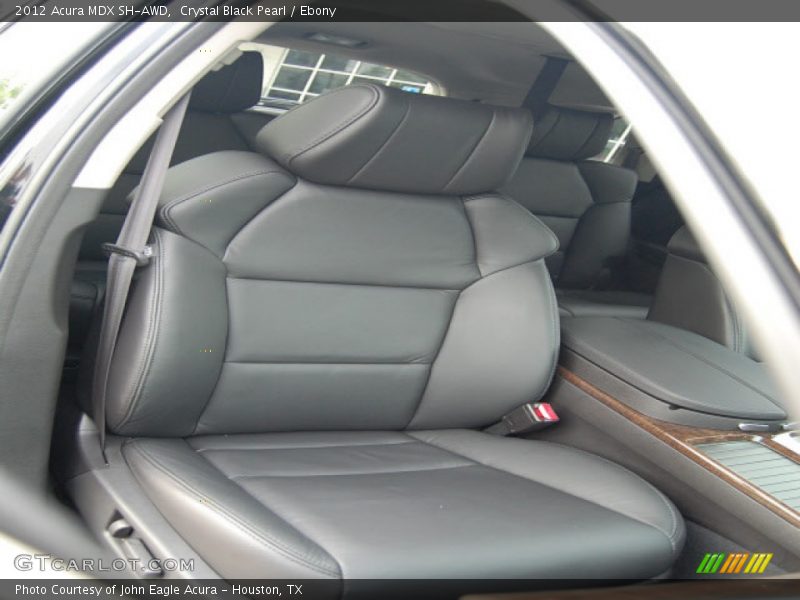Crystal Black Pearl / Ebony 2012 Acura MDX SH-AWD