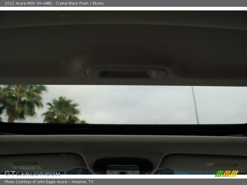 Crystal Black Pearl / Ebony 2012 Acura MDX SH-AWD