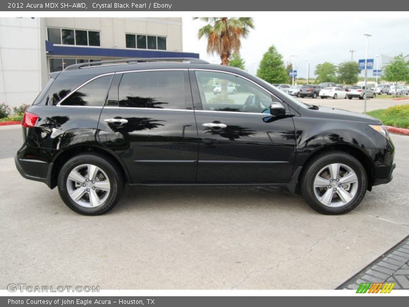 Crystal Black Pearl / Ebony 2012 Acura MDX SH-AWD