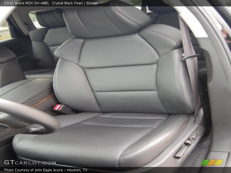Crystal Black Pearl / Ebony 2012 Acura MDX SH-AWD
