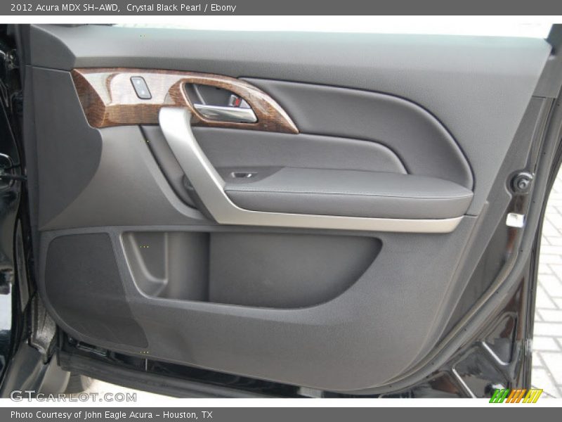 Crystal Black Pearl / Ebony 2012 Acura MDX SH-AWD