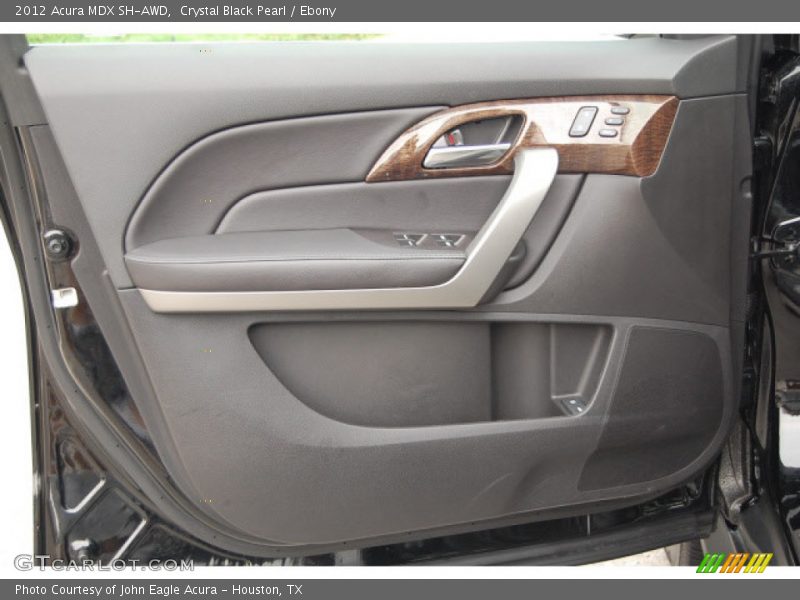 Crystal Black Pearl / Ebony 2012 Acura MDX SH-AWD