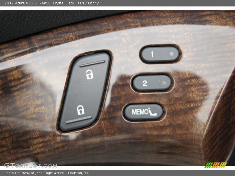 Crystal Black Pearl / Ebony 2012 Acura MDX SH-AWD