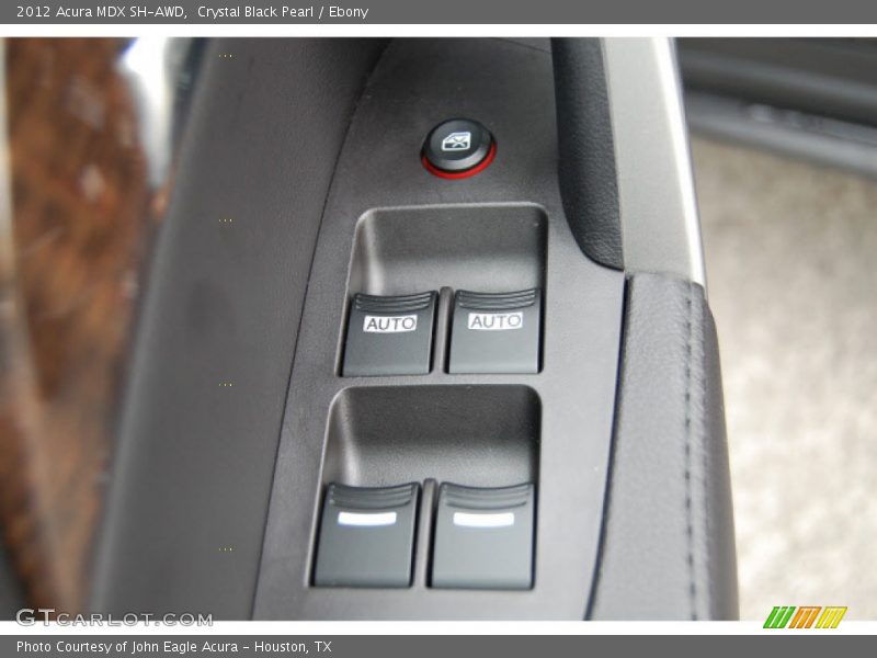 Crystal Black Pearl / Ebony 2012 Acura MDX SH-AWD