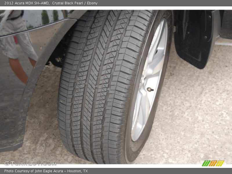 Crystal Black Pearl / Ebony 2012 Acura MDX SH-AWD