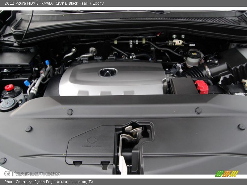 Crystal Black Pearl / Ebony 2012 Acura MDX SH-AWD