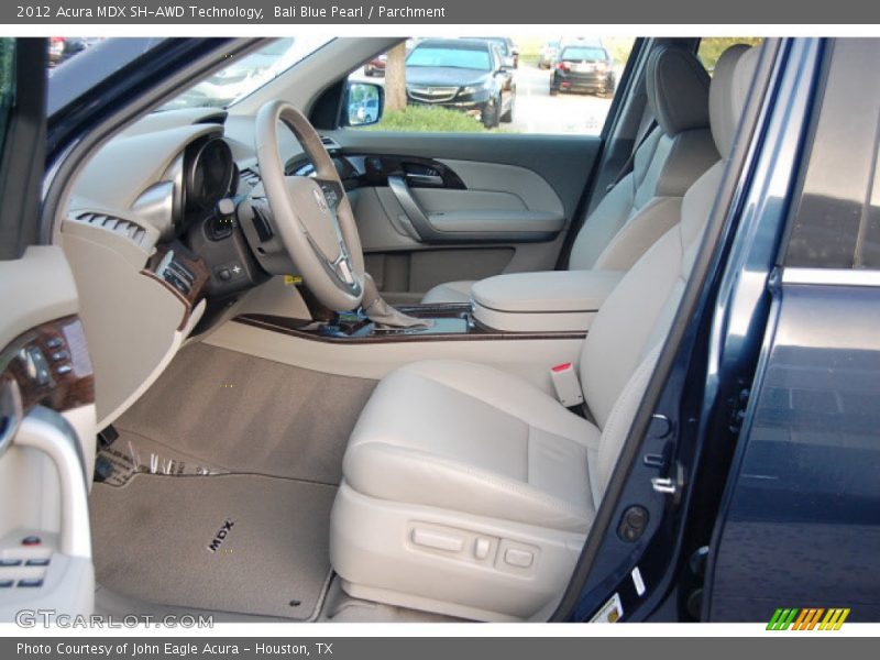 Bali Blue Pearl / Parchment 2012 Acura MDX SH-AWD Technology