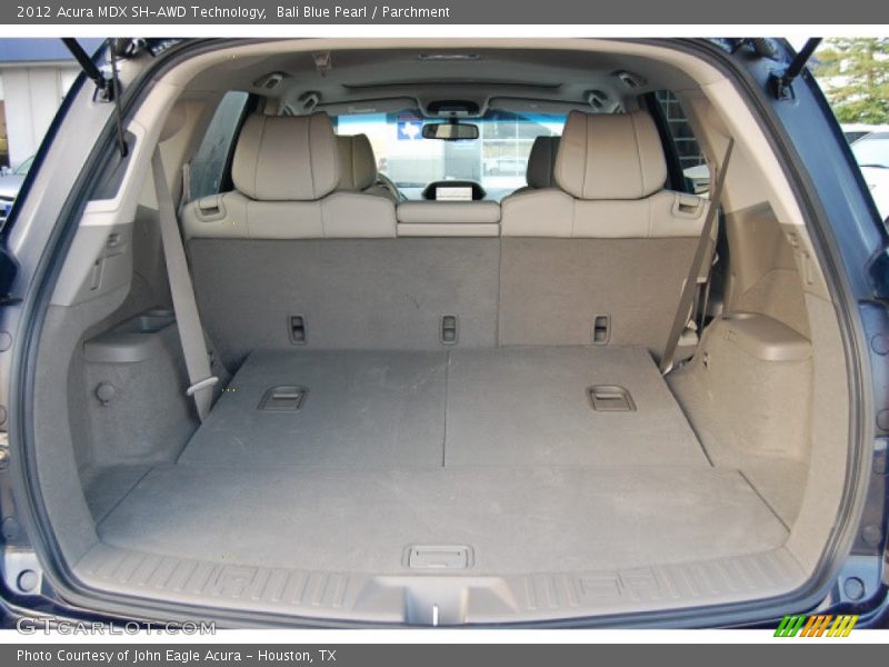 Bali Blue Pearl / Parchment 2012 Acura MDX SH-AWD Technology