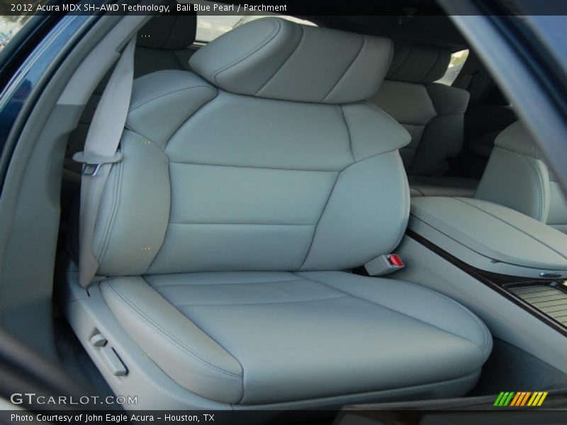 Bali Blue Pearl / Parchment 2012 Acura MDX SH-AWD Technology