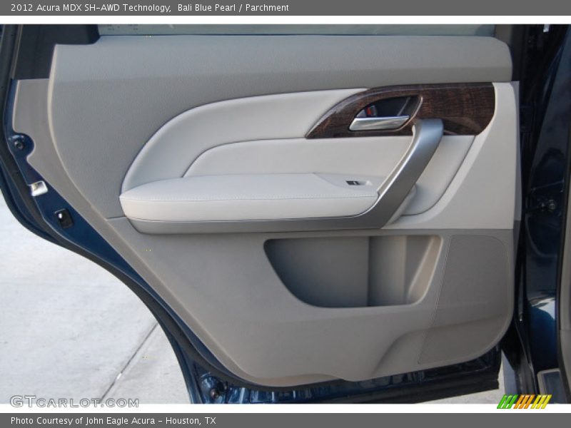 Bali Blue Pearl / Parchment 2012 Acura MDX SH-AWD Technology