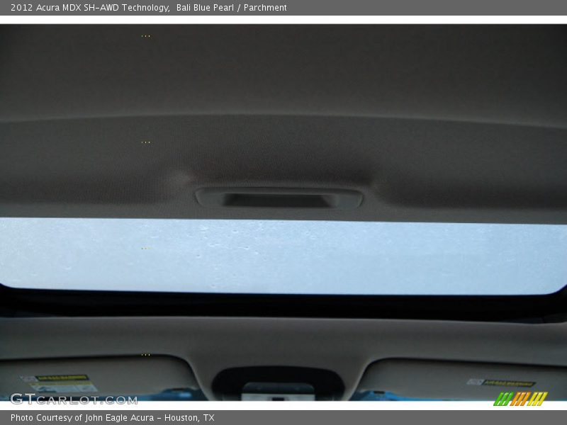 Bali Blue Pearl / Parchment 2012 Acura MDX SH-AWD Technology