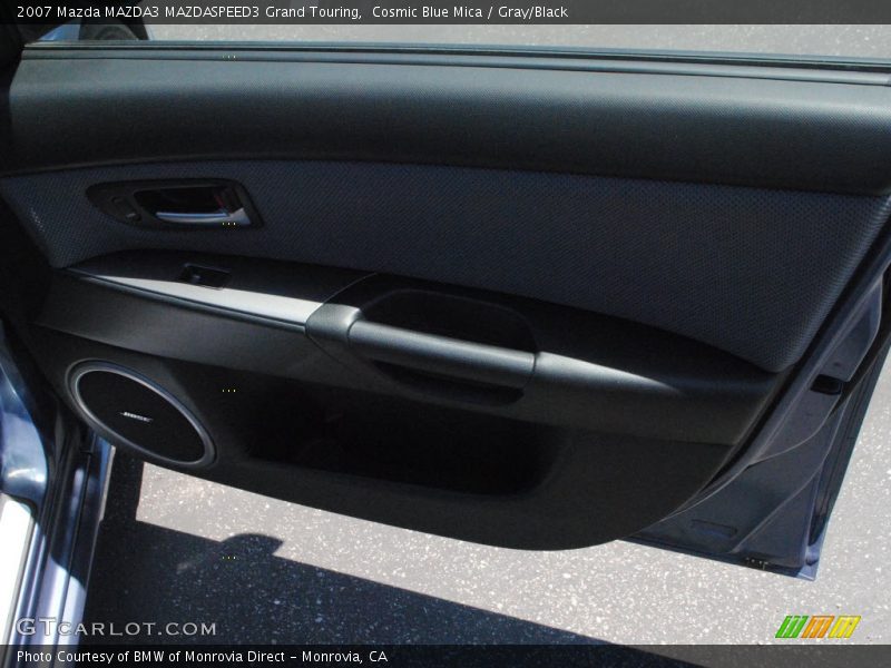 Cosmic Blue Mica / Gray/Black 2007 Mazda MAZDA3 MAZDASPEED3 Grand Touring