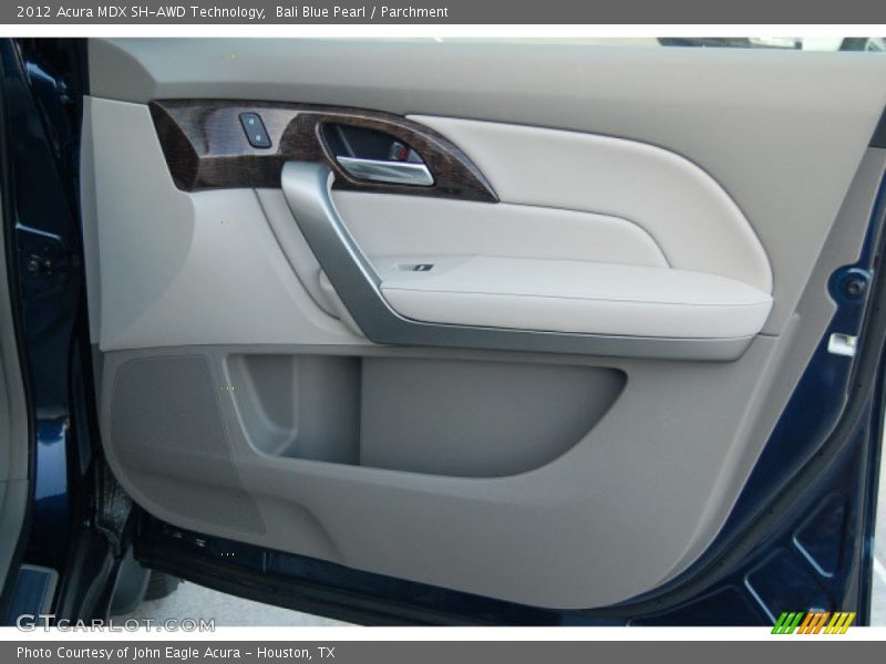 Bali Blue Pearl / Parchment 2012 Acura MDX SH-AWD Technology