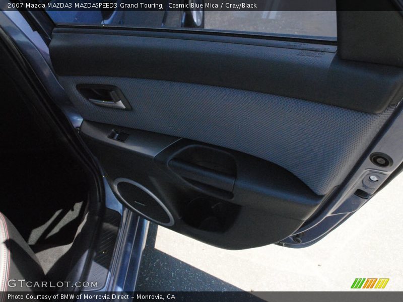 Cosmic Blue Mica / Gray/Black 2007 Mazda MAZDA3 MAZDASPEED3 Grand Touring